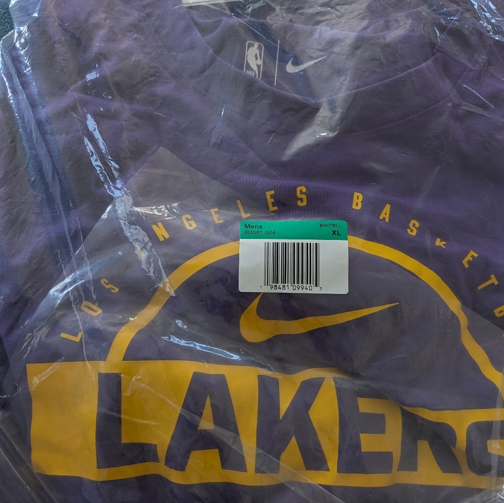 Men's Los Angeles Lakers Nike Purple 2025/26 On-Court Flare Performance Practice